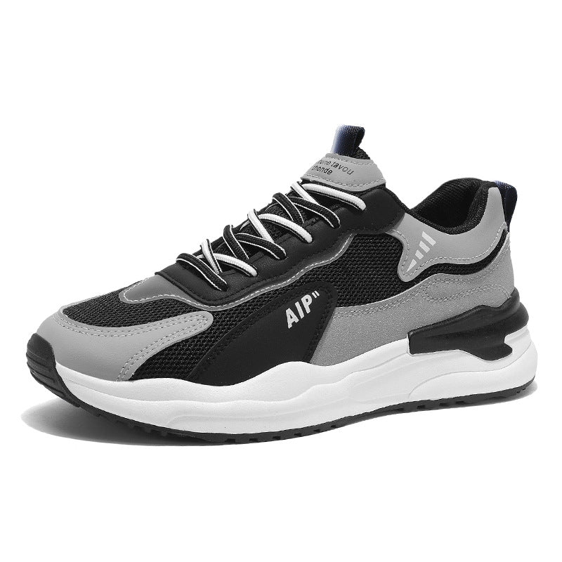 Damen Sportliche Sneakers mit atmungsaktiver Netz-Oberfläche und komfortabler Dämpfung EB