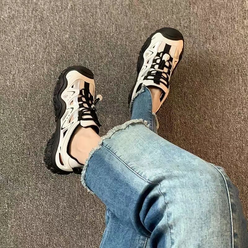 Damen Sportliche Sneakers mit rutschfester Sohle und atmungsaktivem Obermaterial EB