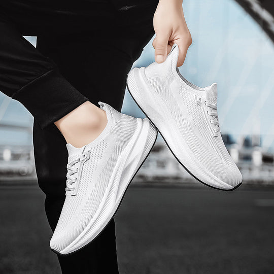 Damen Atmungsaktive Fitness-Sneaker mit elastischem Obermaterial EB
