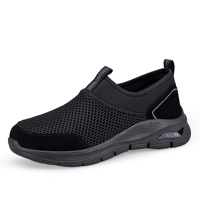 Damen Atmungsaktive Slip-On Sneakers mit ergonomischem Design EB
