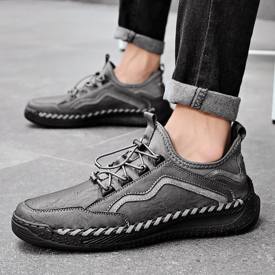 Herren Sportliche und atmungsaktive Freizeitschuhe mit elastischem Schnürsystem EB