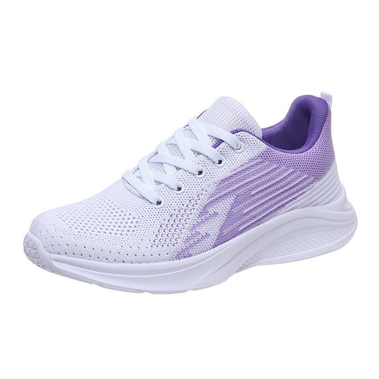 Damen Atmungsaktive Lauf-Sneaker mit rutschfester Sohle und stoßdämpfender Technologie EB