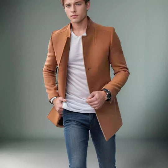 Herren modernes Sakko mit asymmetrischem Schnitt EB