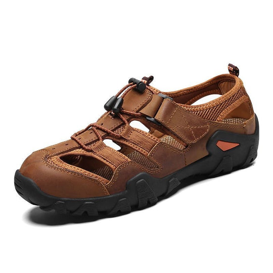 Herren Sportliche Sandalen mit atmungsaktiver Oberflächenstruktur und rutschfester Sohle EB