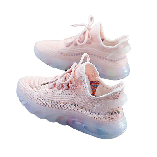 Damen Atmungsaktive Fashion Sneakers mit effizienter Dämpfung und flexibler Laufsohle EB