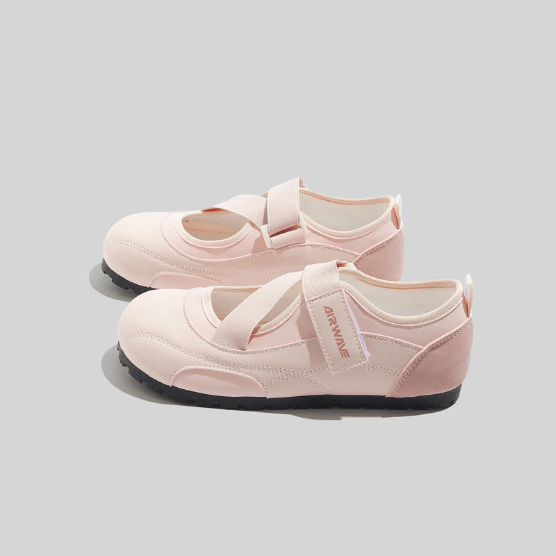 Damen Sportliche Freizeitschuhe mit elastischem Riemen und rutschfester Sohle EB