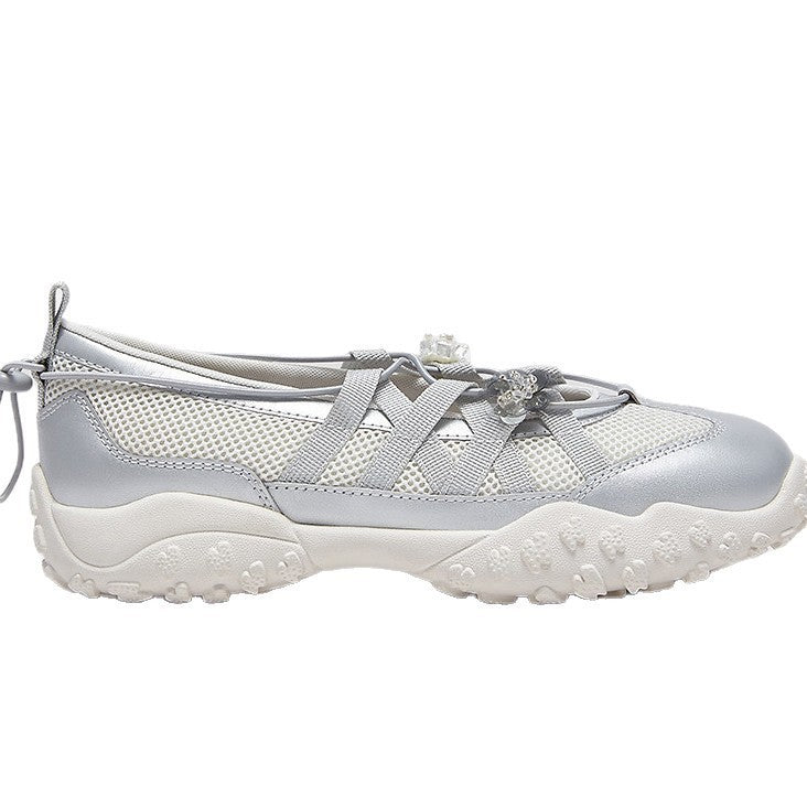 Damen Outdoor-Schuhe mit atmungsaktivem Mesh und rutschfester Sohle EB