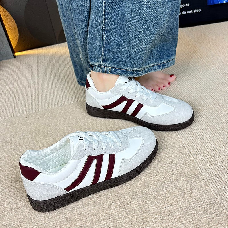 Damen Sportliche Sneaker mit rutschfester Laufsohle und atmungsaktivem Obermaterial EB