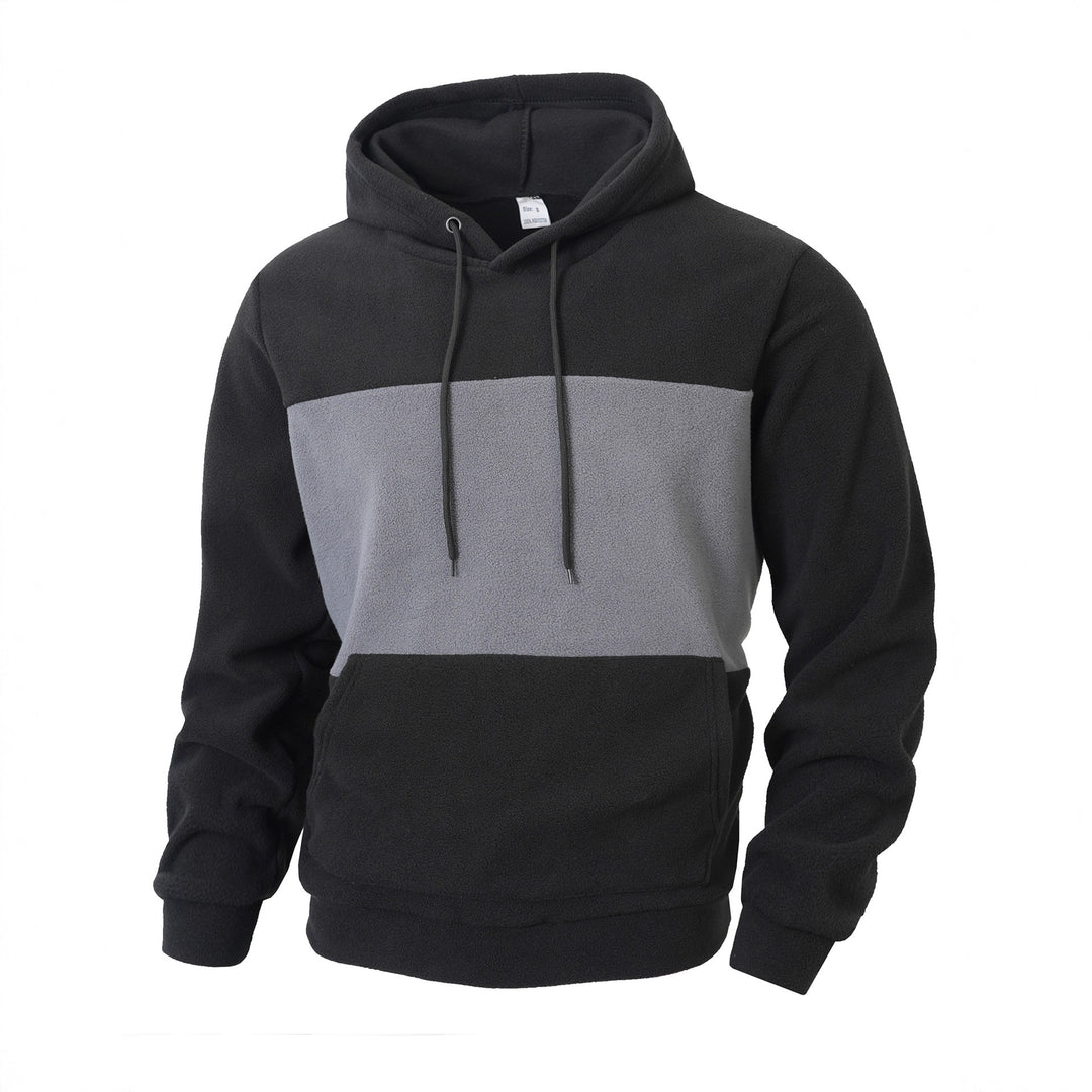 Herren Fleece-Hoodie mit innovativem Design EB