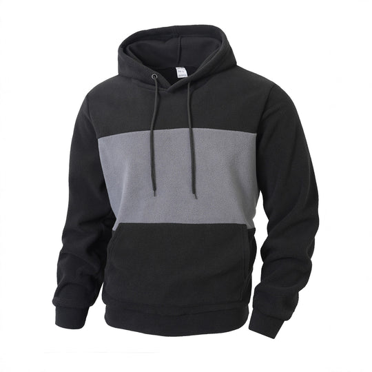 Herren Fleece-Hoodie mit innovativem Design EB