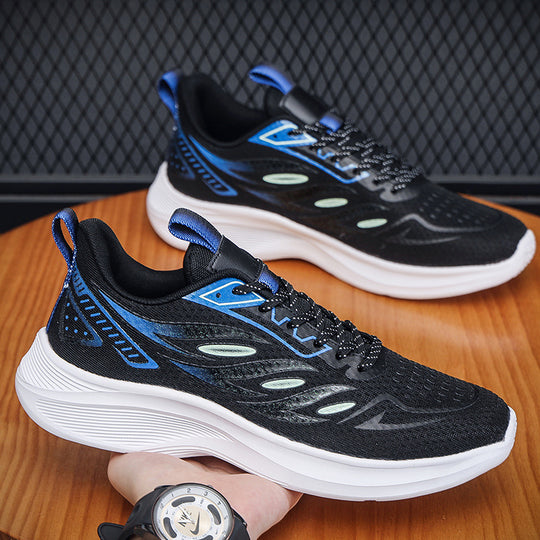 Damen Sportliche Lauf-Sneaker mit atmungsaktiver Mesh-Konstruktion EB