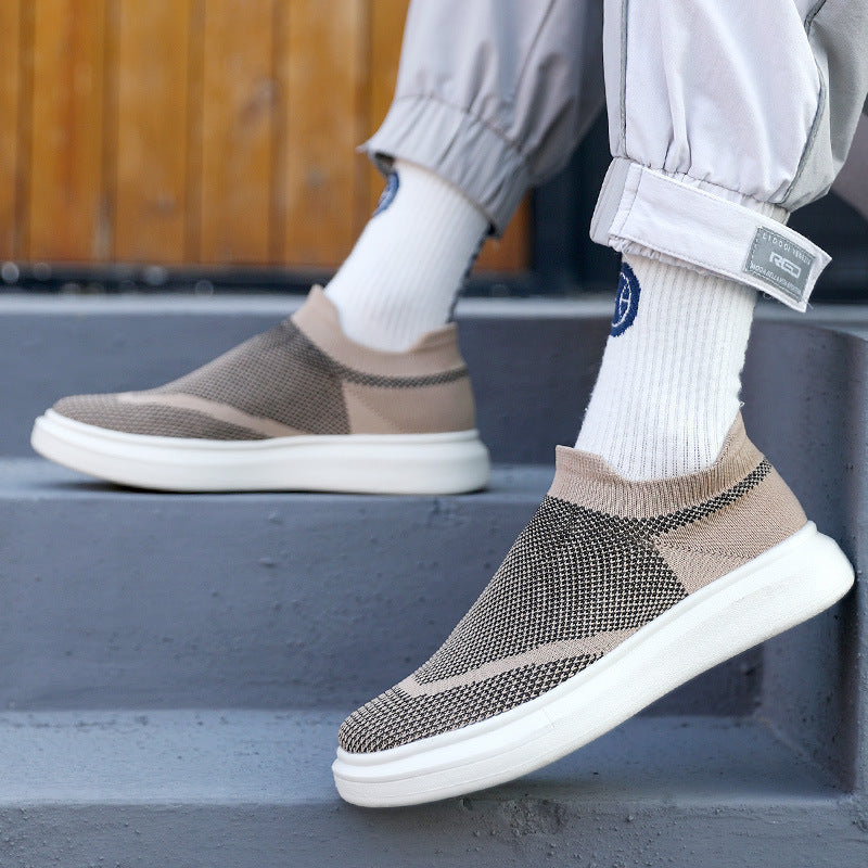 Damen Komfortable Slip-On Sneakers EB