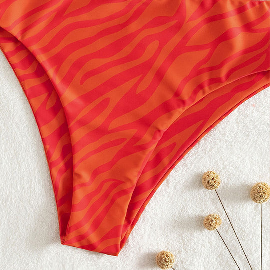 Damen Hochgeschnittene Bikinihose EB