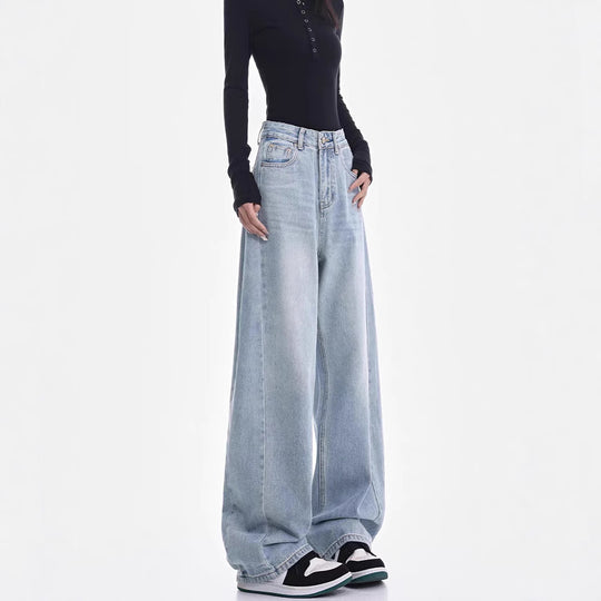 Damen Weite Jeanshose EB