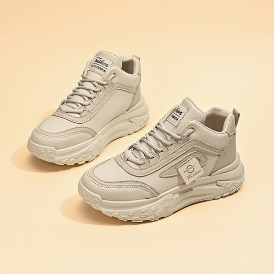 Damen Sportliche Chunky Sneakers mit dämpfender Sohle EB