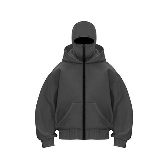 Damen Kapuzenjacke mit innovativem Design und praktischem Reißverschluss EB