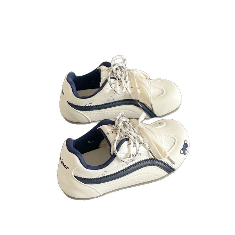 Damen Sportliche Freizeitsneaker mit atmungsaktiver Innensohle und rutschfester Sohle EB