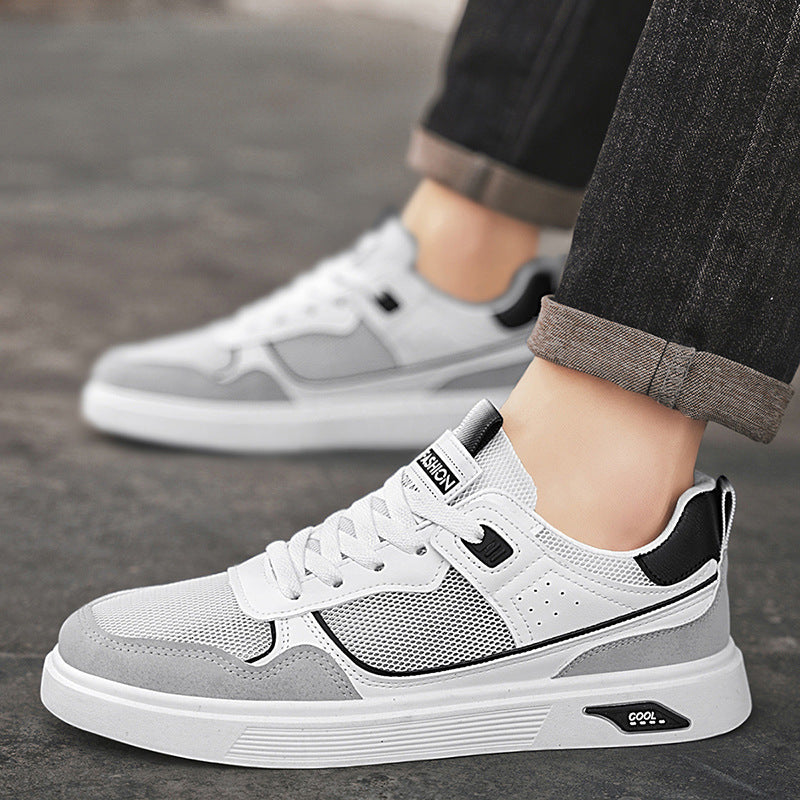 Damen sportliche Freizeitsneaker mit atmungsaktivem Mesh-Obermaterial und dämpfender Sohle EB