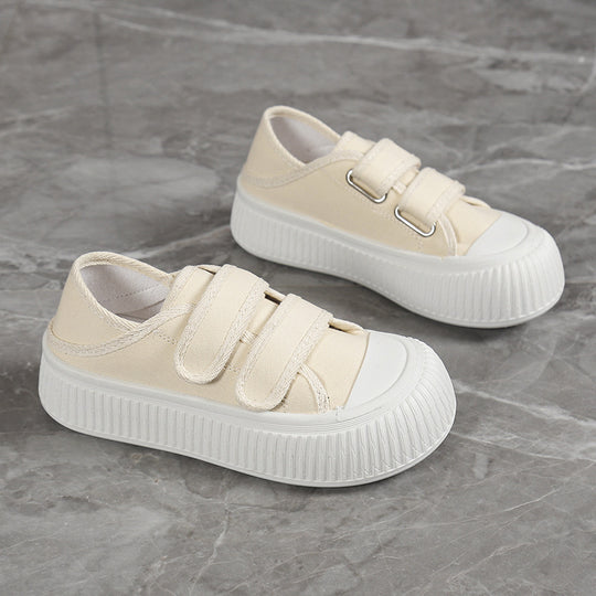 Damen Modische Sneaker mit verstellbarem Klettverschluss und dämpfender Sohle EB
