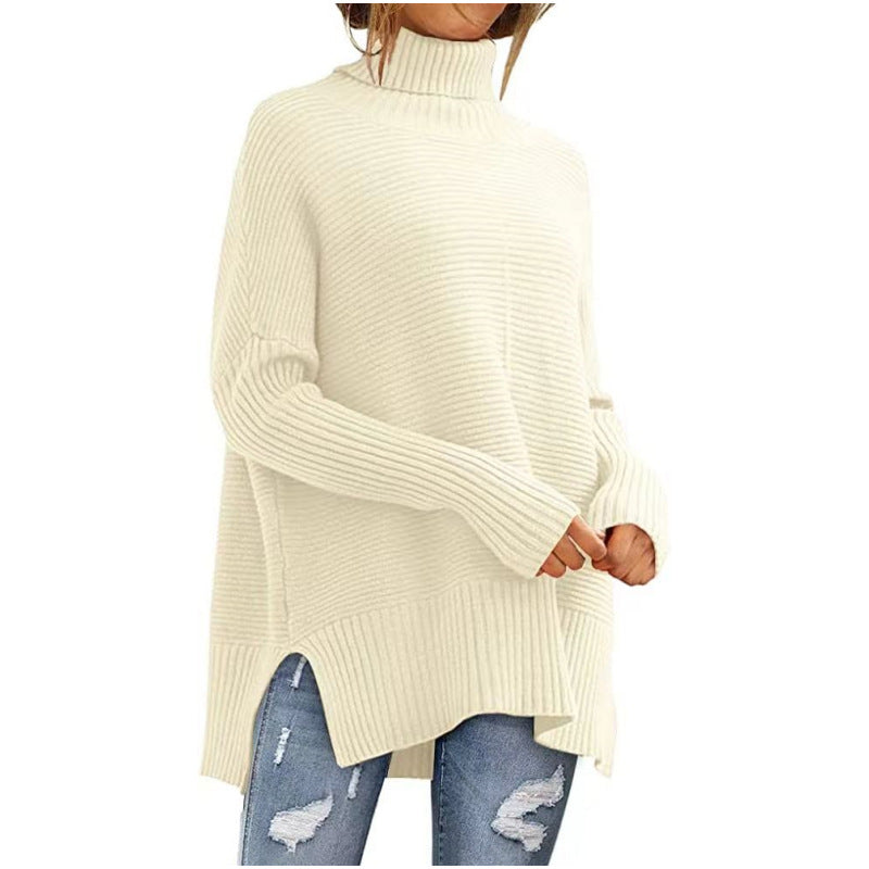 Damen Kuscheliger Rollkragenpullover EB
