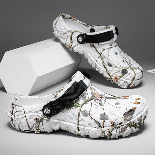 Damen Leichte Sport Clogs mit verstellbarem Riemen EB