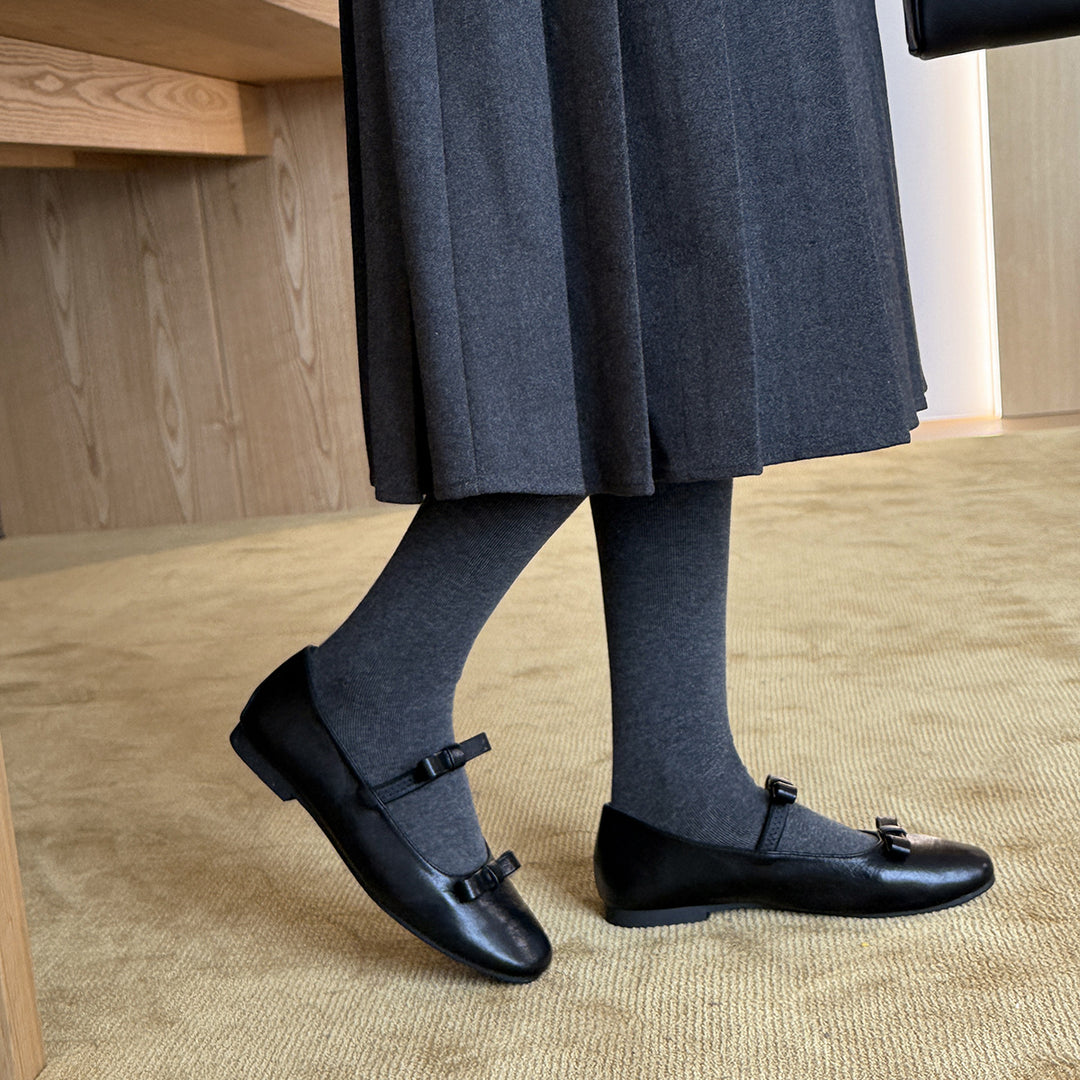 Damen Ballerinas mit elegantem Riemchen und komfortablem Fußbett EB