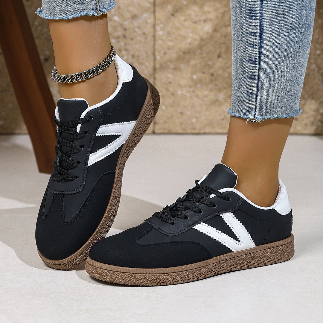Damen Sneakers mit sportlichem Design und atmungsaktivem Obermaterial EB