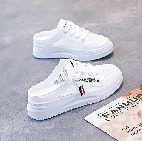 Damen Slip-On Sneakers mit atmungsaktiver Mesh-Konstruktion und komfortabler Sohle EB