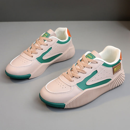 Damen Sportliche Sneaker mit atmungsaktivem Obermaterial und flexibler Sohle EB