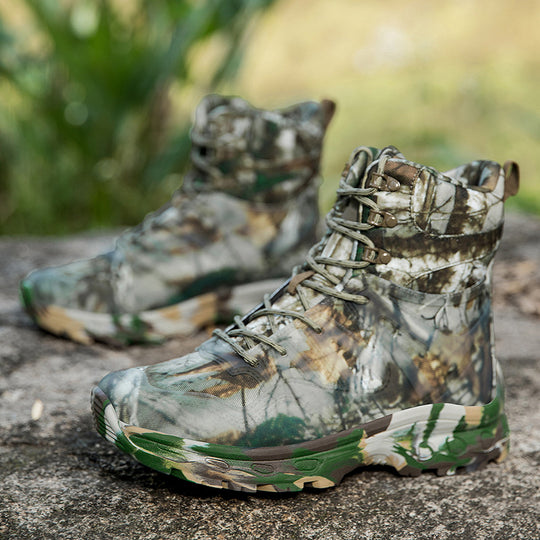 Herren Multifunktionale taktische Wanderschuhe mit hohem Knöchelschutz EB