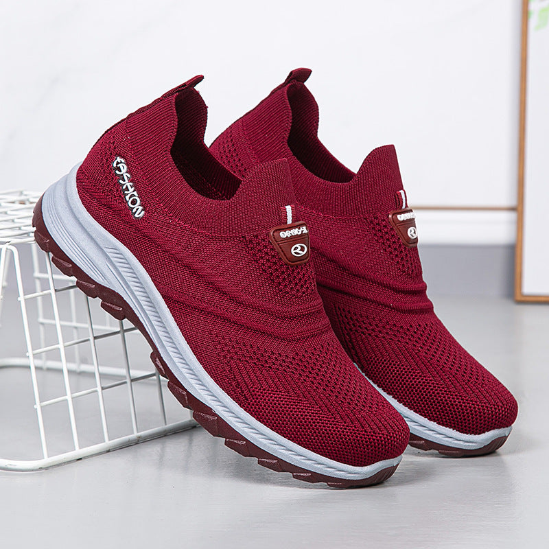 Damen Sportliche Leichtgewicht Sneakers EB