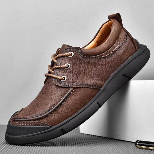 Herren Komfortable Lederschuhe EB