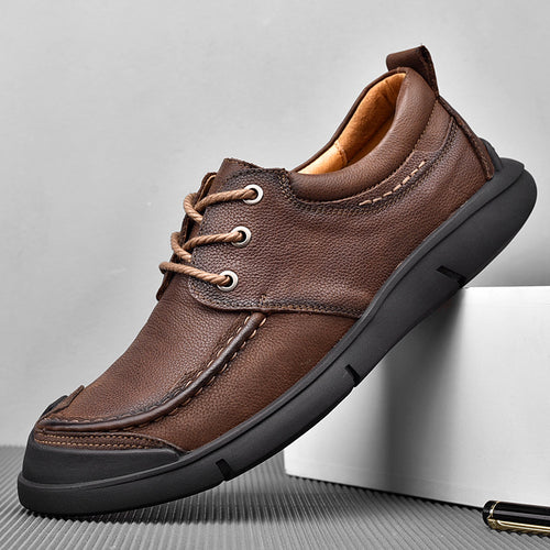 Herren Komfortable Lederschuhe EB