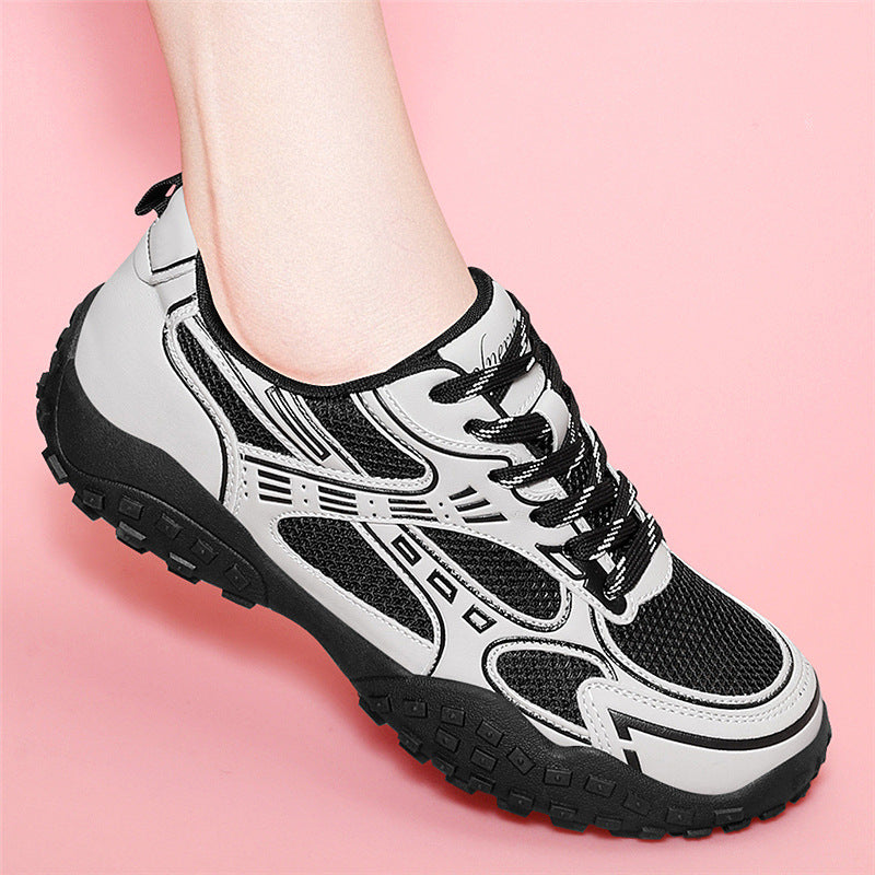 Damen Atmungsaktive und rutschsichere Sneaker mit vielseitigem Profil EB
