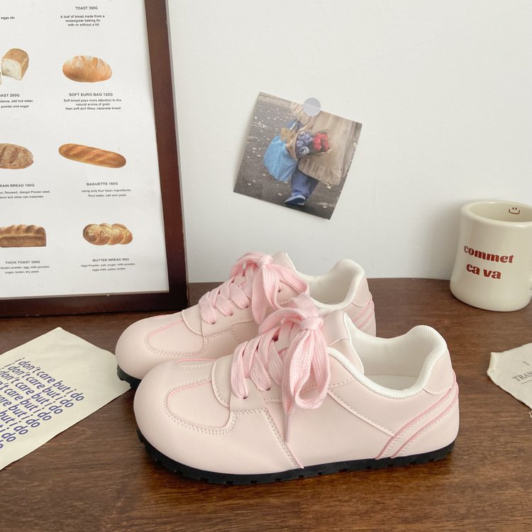 Damen Sportliche Freizeit Sneakers mit atmungsaktiver Oberflächenstruktur und rutschfester Sohle EB