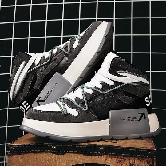 Herren Modische High-Top Sneakers mit innovativem Traktionsdesign EB