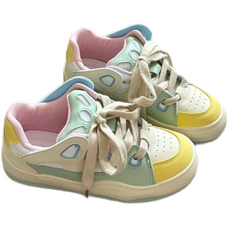 Damen Sportliche Sneakers mit innovativen Farbakzenten und atmungsaktiven Elementen EB