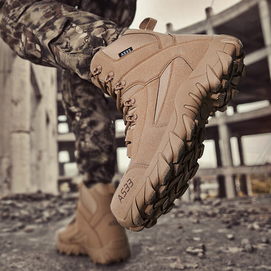 Herren Multifunktionale Tactical-Boots mit hohem Knöchelschutz und rutschfester Sohle EB