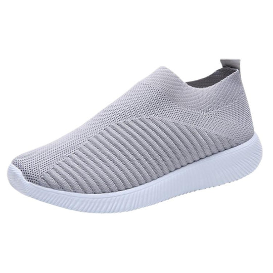 Damen Kompakte Sport Sneakers mit atmungsaktivem Obermaterial EB