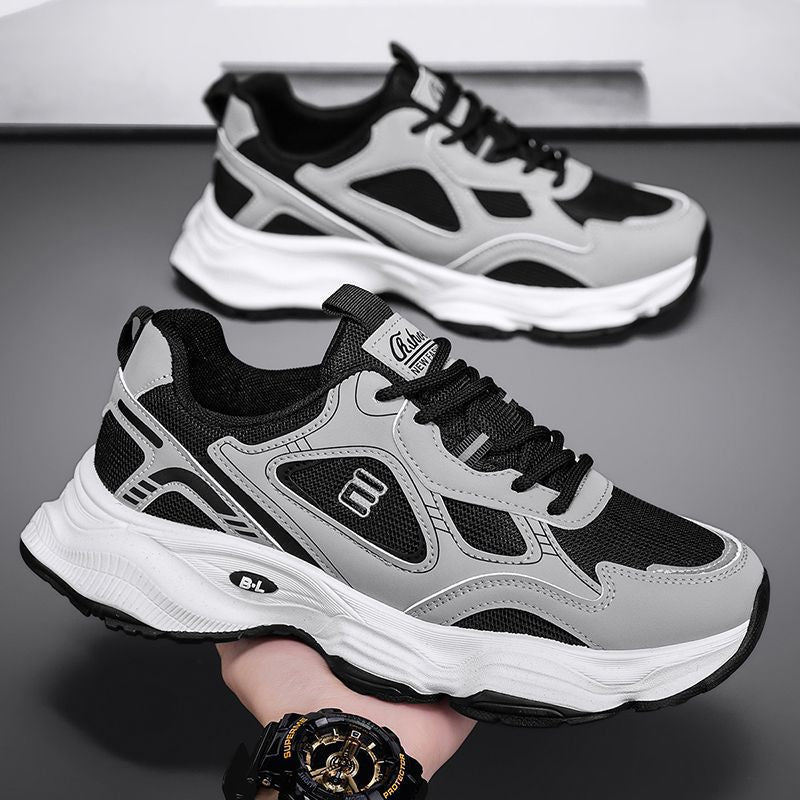 Damen Sportliche Sneakers mit dämpfender Sohle und atmungsaktiver Mesh-Oberfläche EB