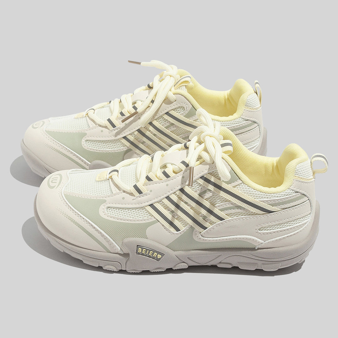 Damen Sportliche Lauf- und Freizeitschuhe mit atmungsaktiven Einsätzen und rutschfester Sohle EB