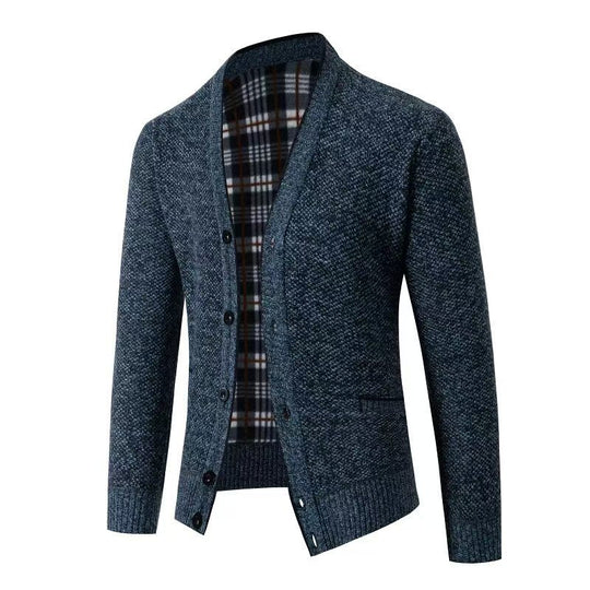 Damen Strickjacke im modernen Herringbone-Muster EB