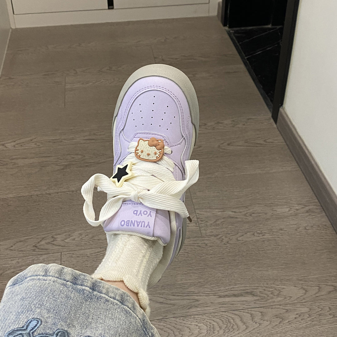 Damen Sportliche Sneaker mit verspielten Applikationen EB