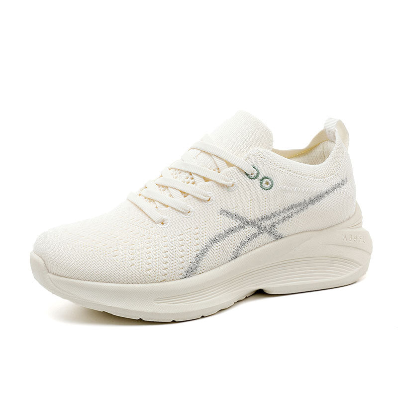 Damen Sportliche Freizeitsneaker mit atmungsaktivem Obermaterial und dämpfender Laufsohle EB