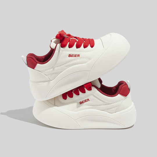 Damen Sportliche Chunky Sneakers mit weicher Dämpfung und modischen Akzenten EB