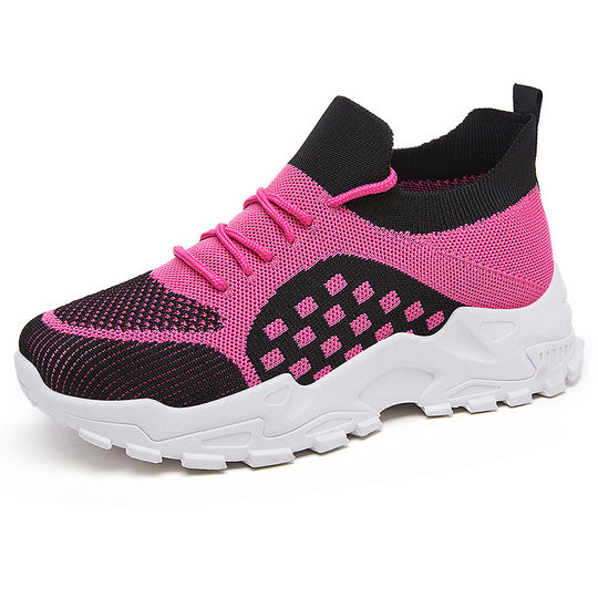 Damen Luftige Strick-Sneaker mit flexiblem Sohlenkomfort EB