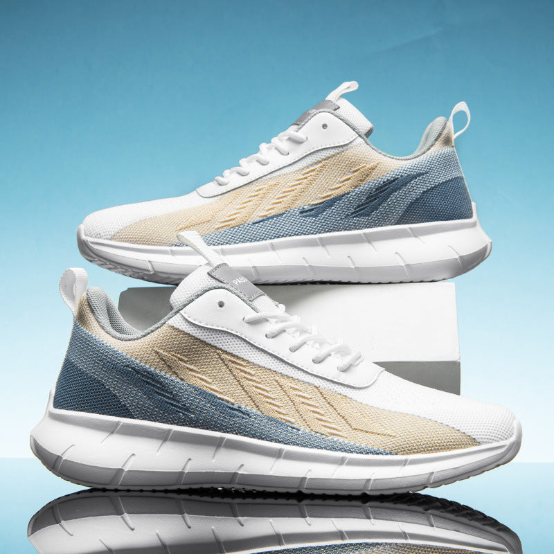Damen Lauf-Sneaker mit atmungsaktiver Mesh-Oberfläche und dämpfender Sohle EB