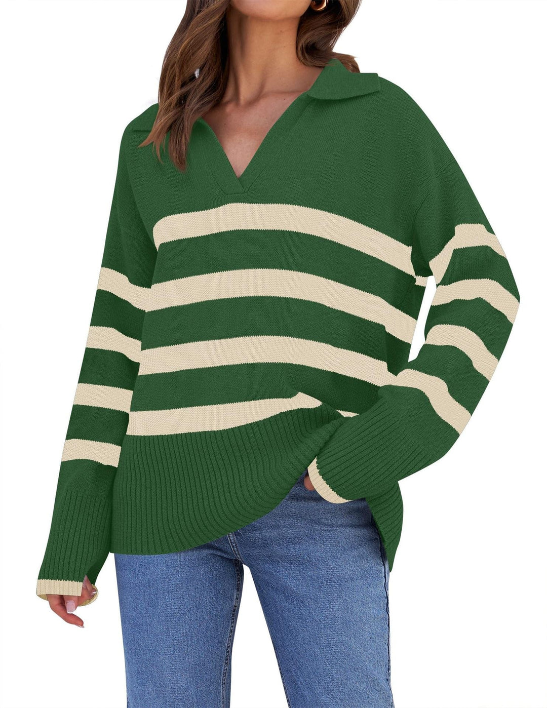 EB | Oversized Pullover Lässiger Moderner Stil Ideal für den Winter