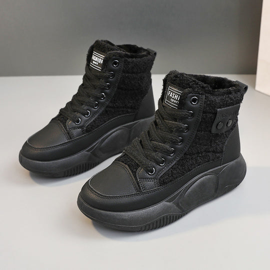 Damen High-Top Sneakers mit isolierendem Innenfutter und rutschfester Sohle EB