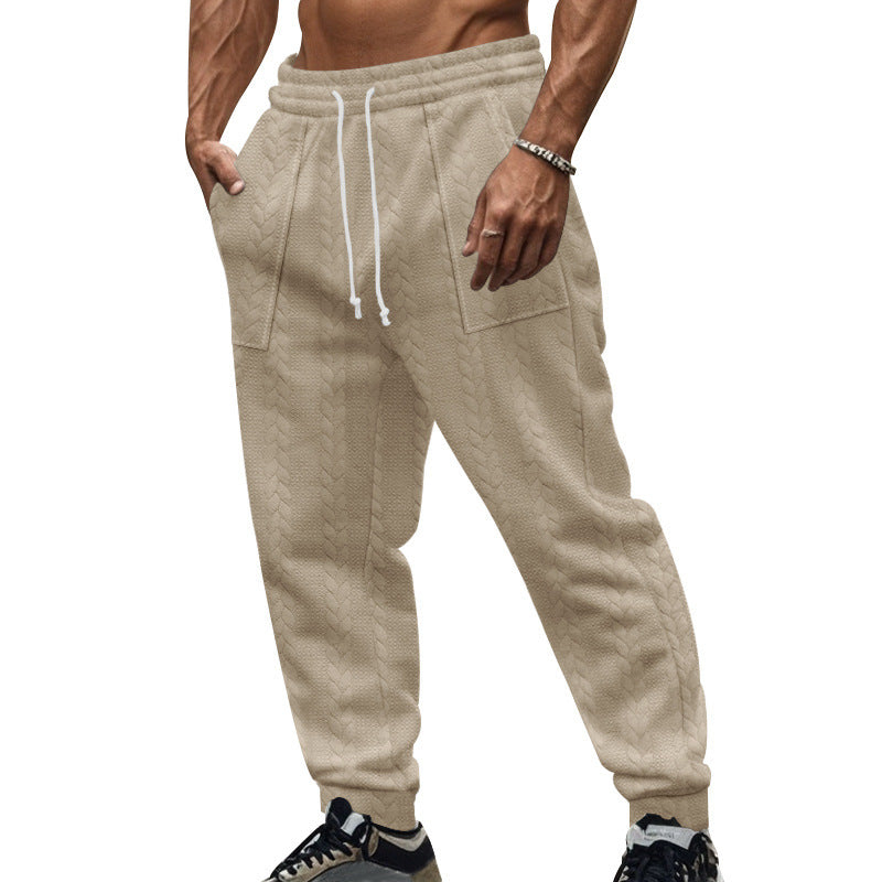 Herren bequeme Freizeithose mit innovativem Kordelzug und zwei praktischen Taschen EB